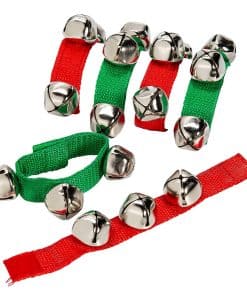 Pulseras de Cascabeles Fun Express para Navidad (paquete de