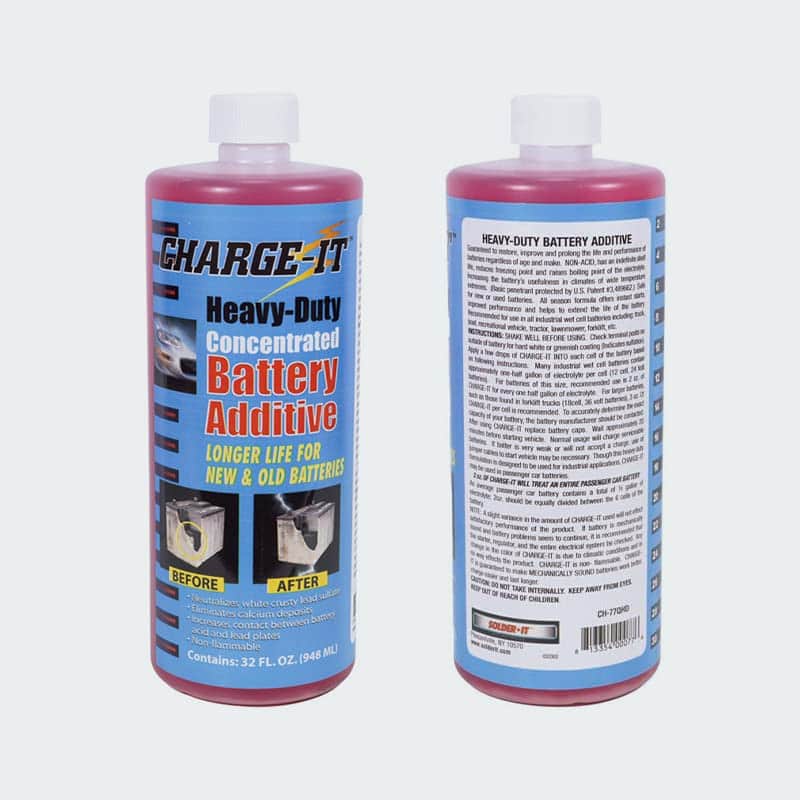 Solder-It Charge-It Battery Additive Heavy-Duty Concentrate - Imagen 8