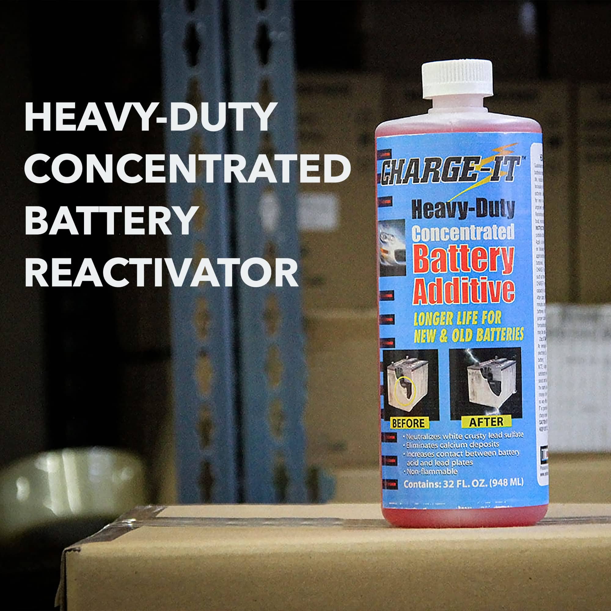 Solder-It Charge-It Battery Additive Heavy-Duty Concentrate - Imagen 3