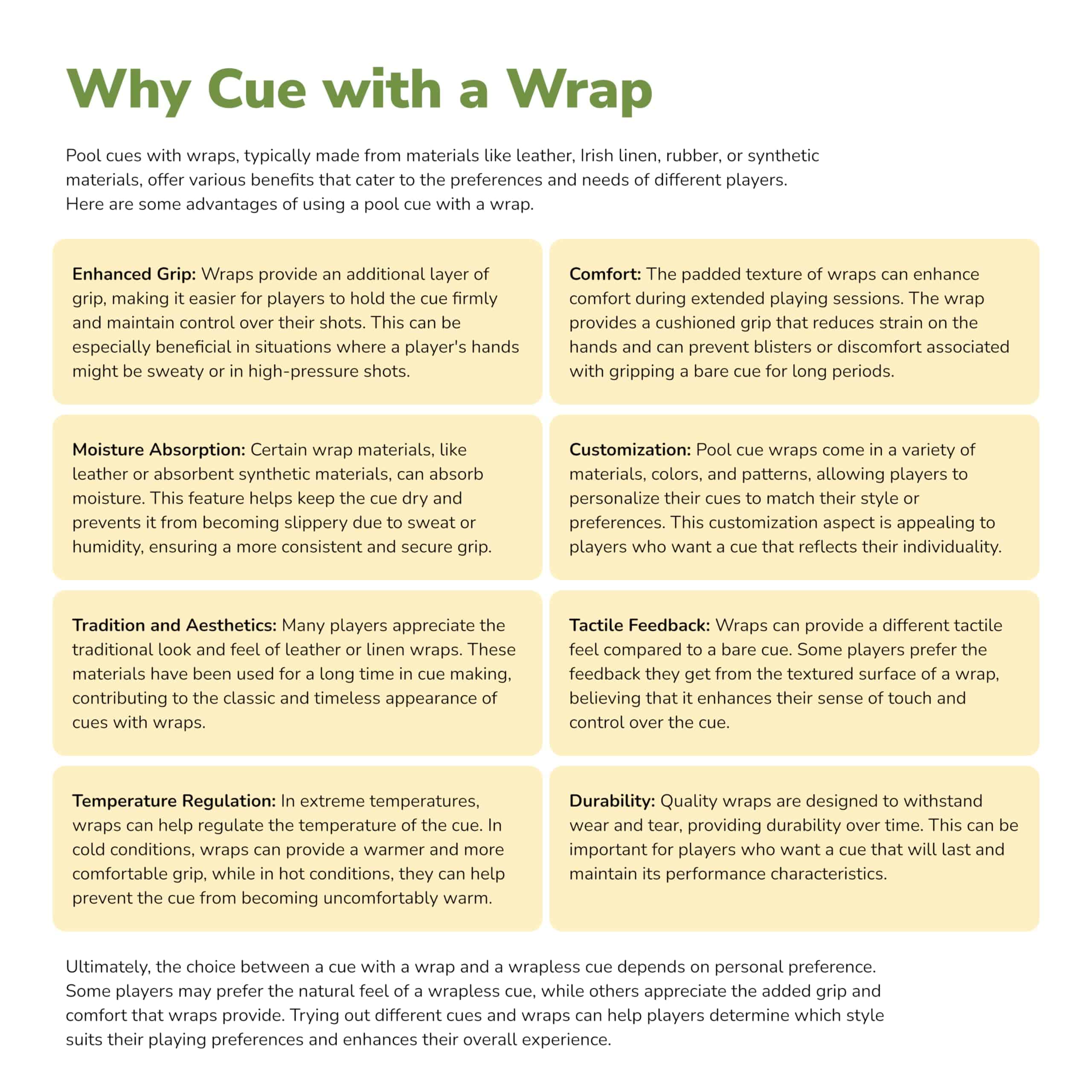 Set de 3 Palos de Billar de Arce Aska, 58 Pulgadas, Punta - Imagen 7