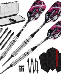 Dardos de Punta Blanda Grim Reaper Viper con Estuche de