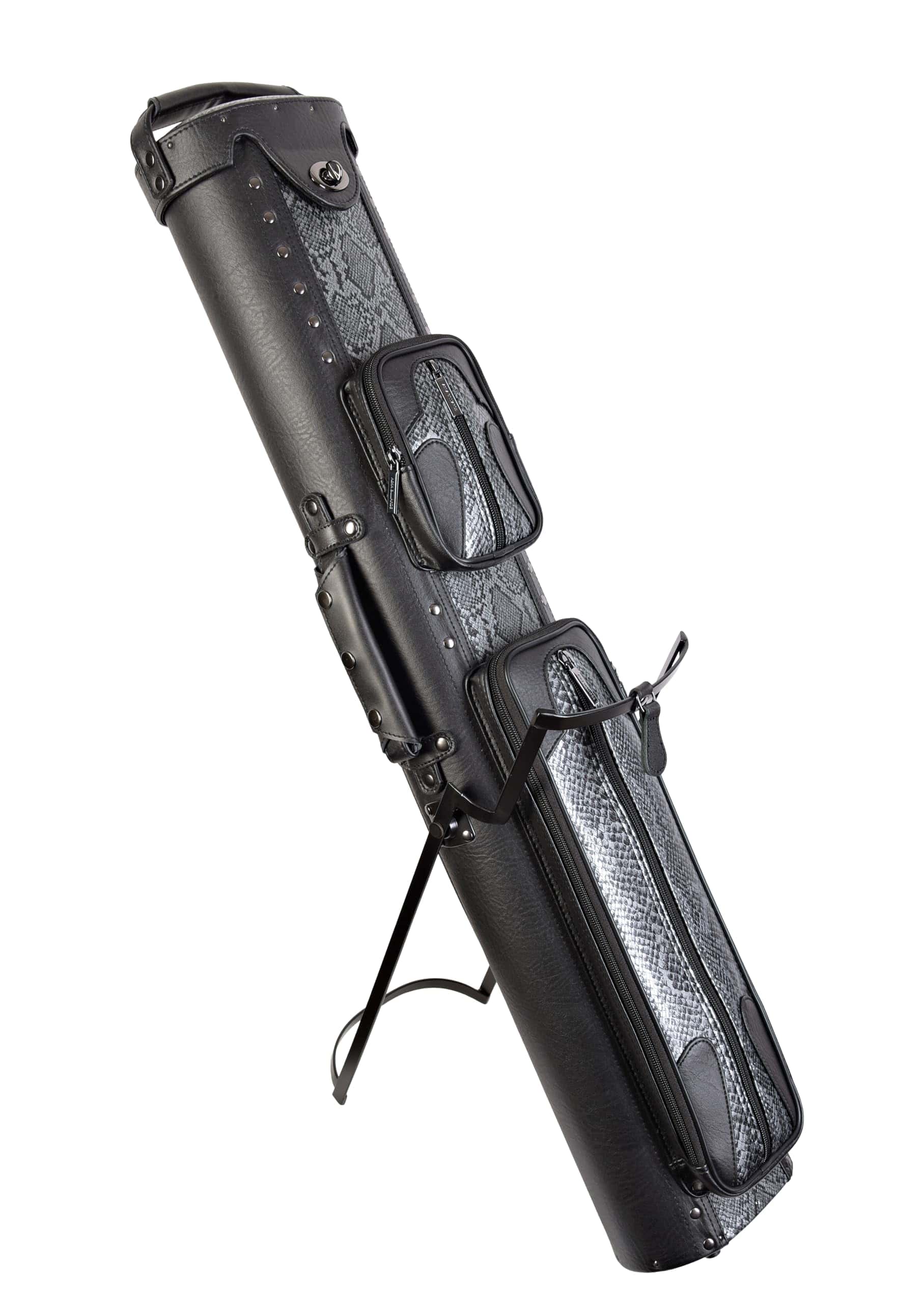 Estuche para Taco de Billar ASKA Hard 4x8, Capacidad para 4