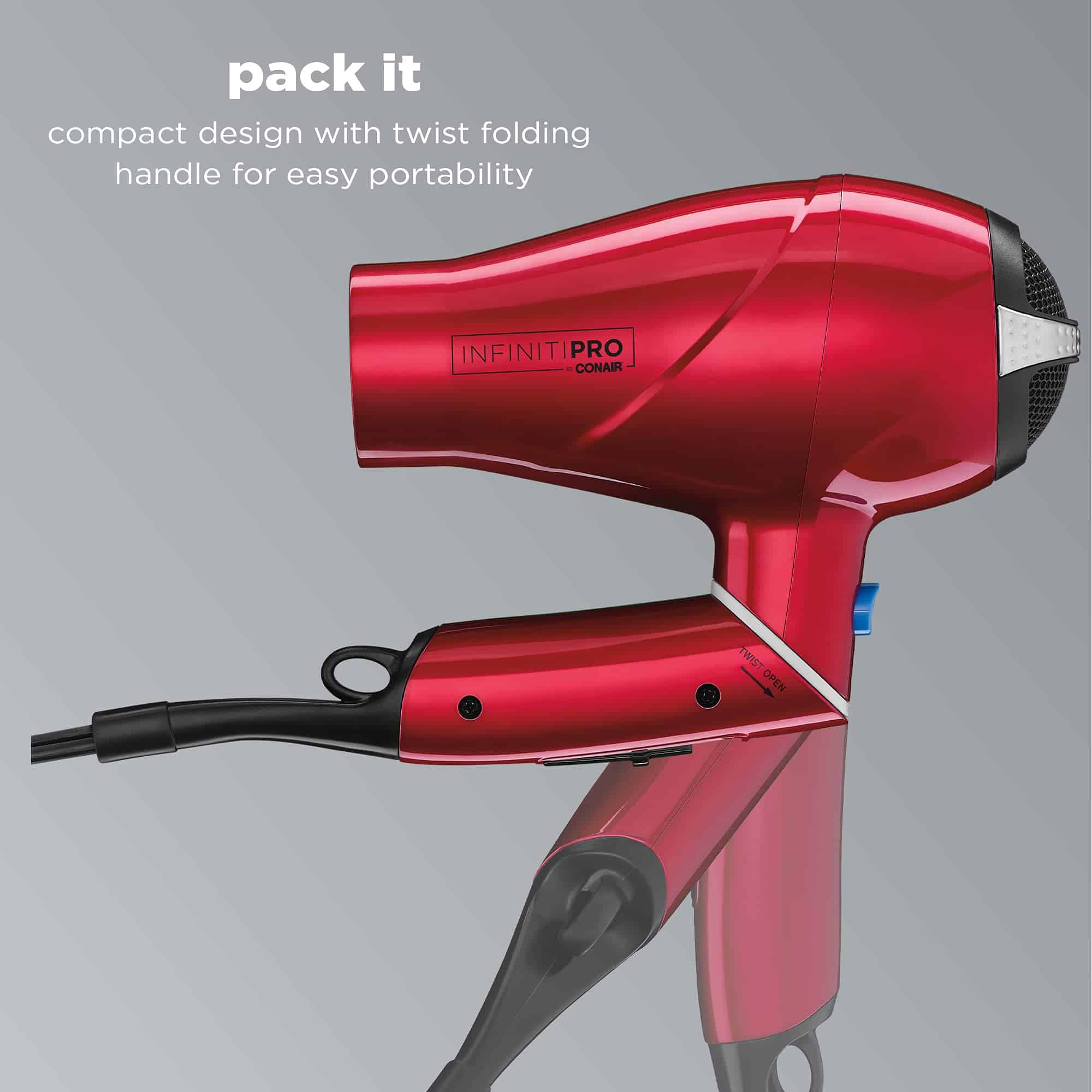 Secador de Pelo de Viaje INFINITIPRO BY CONAIR, Secador de - Imagen 6