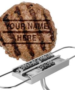 Hierro de Marcar Barbuzzo para Barbacoa con Letras