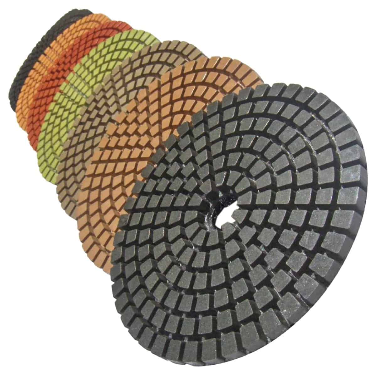 STADEA Juego Premium de 4" Almohadillas de Pulido de