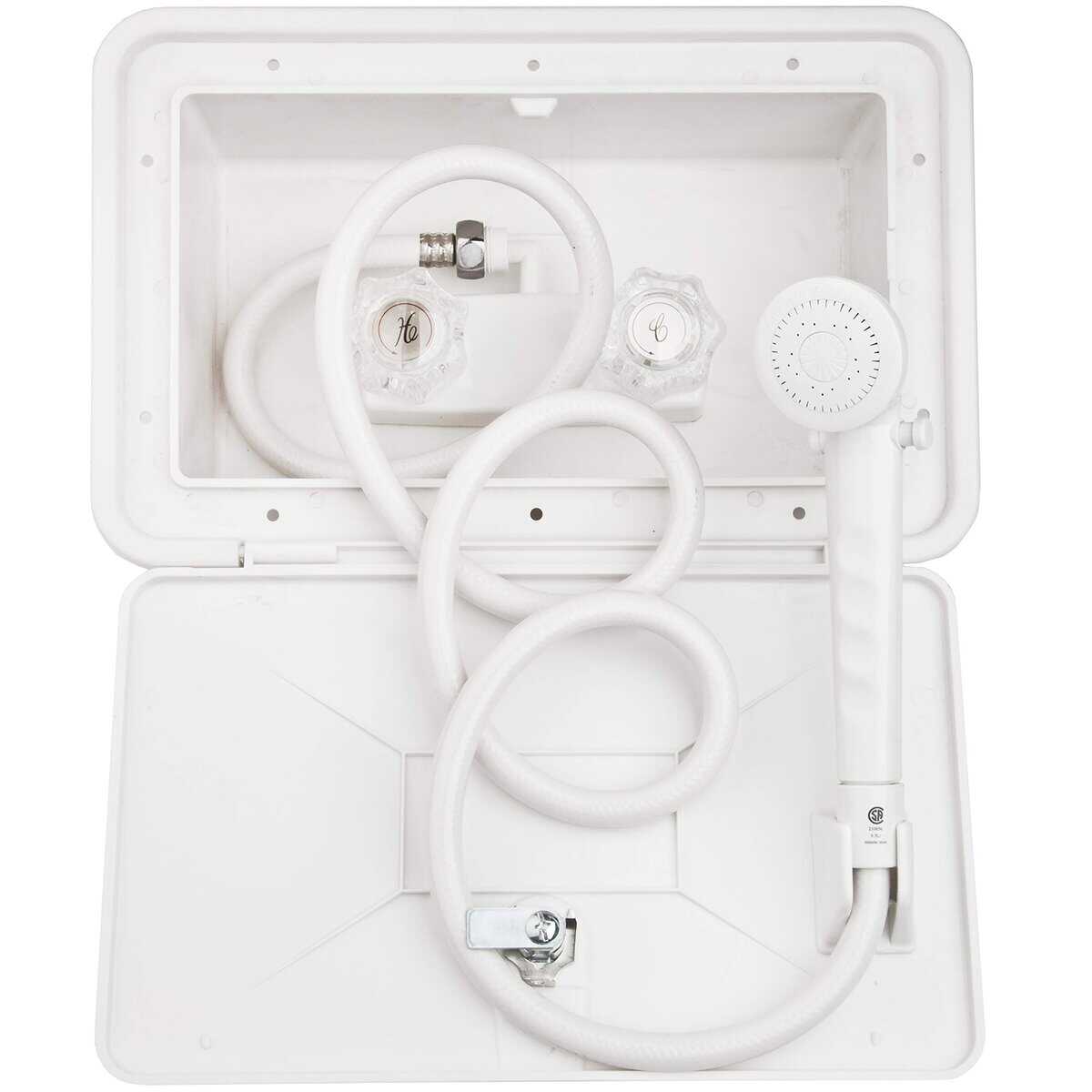 Kit de Caja de Ducha Exterior a Prueba de Condiciones