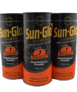 Polvo de Cera Sun-Glo #7 Speed Shuffleboard - Paquete de 3