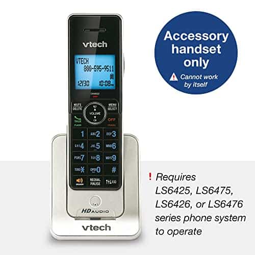 VTech LS6405 Accesorio de Teléfono Inalámbrico, Plateado - - Imagen 3