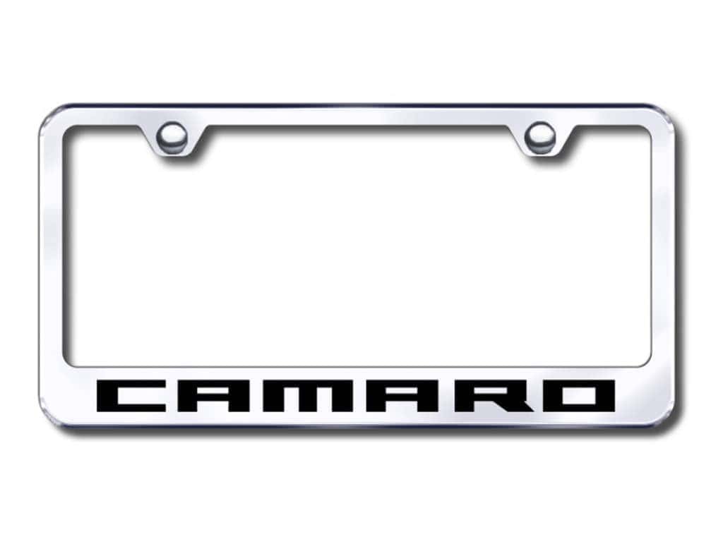 Marco de Placa de Licencia Personalizado para Chevrolet