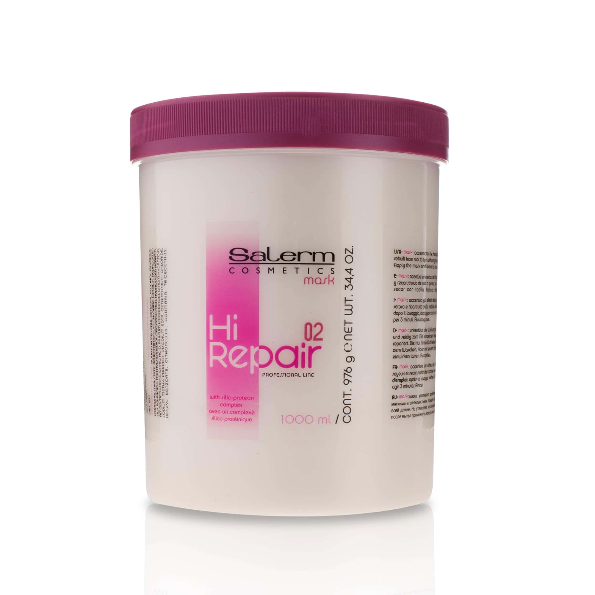 Salerm - Mascarilla Reparadora para el Cabello - Hi Repair