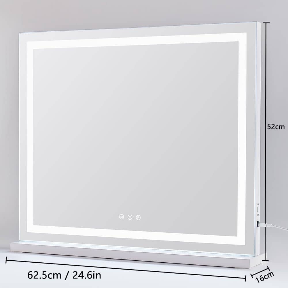 Espejo de tocador de Hollywood HIEEY con luces, espejo de - Imagen 5