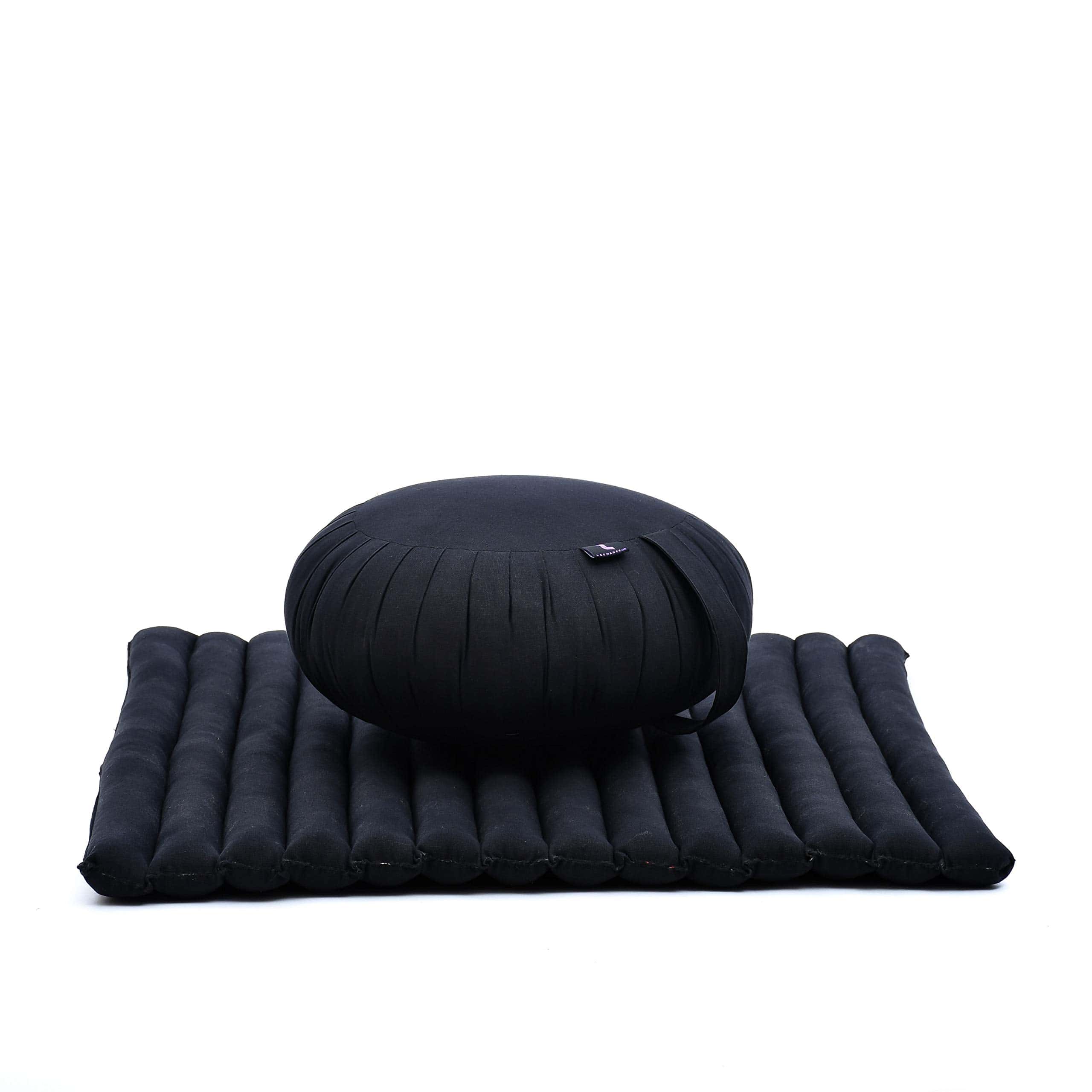 Set de Cojín de Meditación Leewadee - 1 -Negro