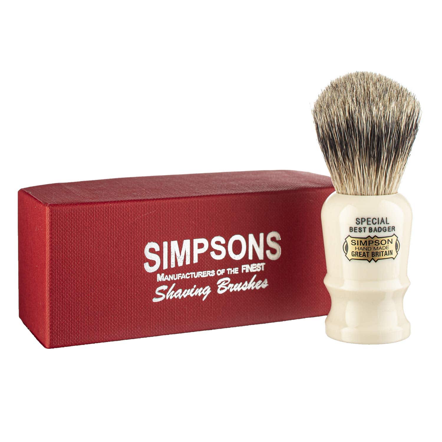 Brocha de afeitar Special S1 Best Badger 90mm de Simpson