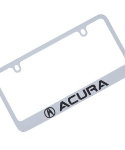 Marco para placa de licencia grabado para Acura (cromo) -