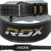 Cinturón de Levantamiento de Pesas RDX -Negro Oro 4 Pulgadas
