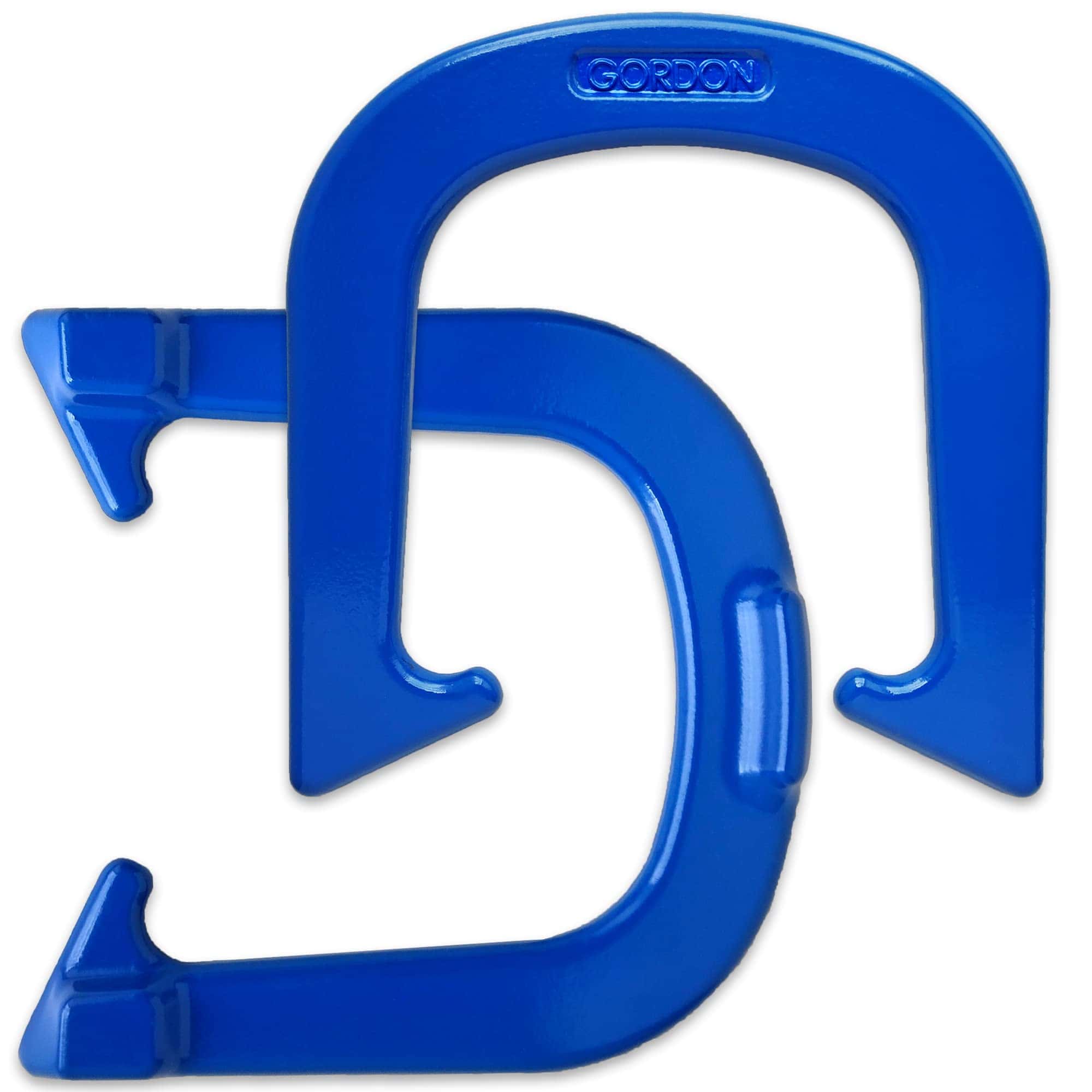 Gordon Professional Pitching Horseshoes - Acabado Azul -