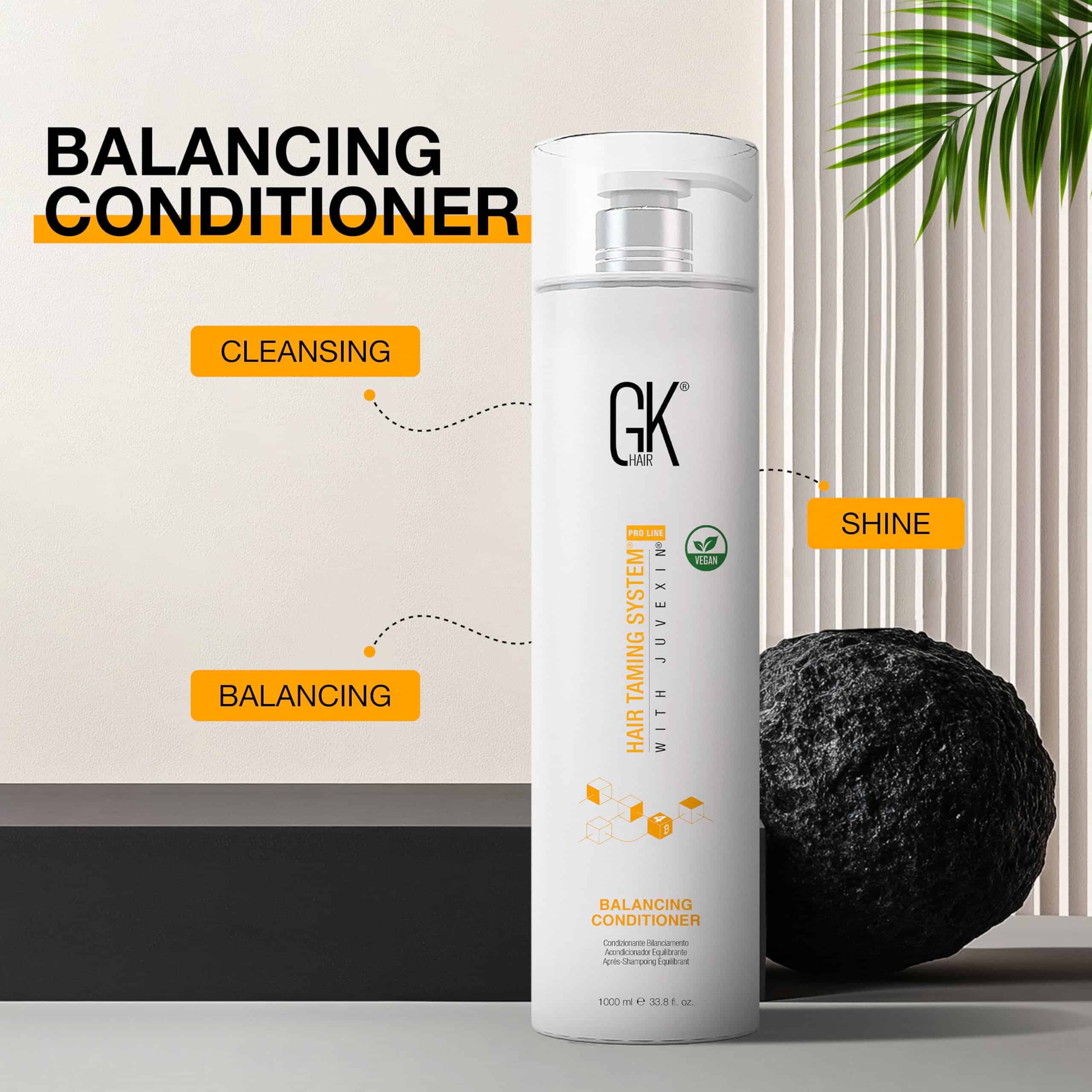 Acondicionador Global Keratin Balancing de GK HAIR (33.8 Fl - Imagen 9
