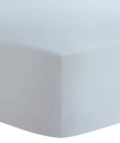 Sábana Ajustable para Cuna de Jersey Orgánico Kushies, Azul