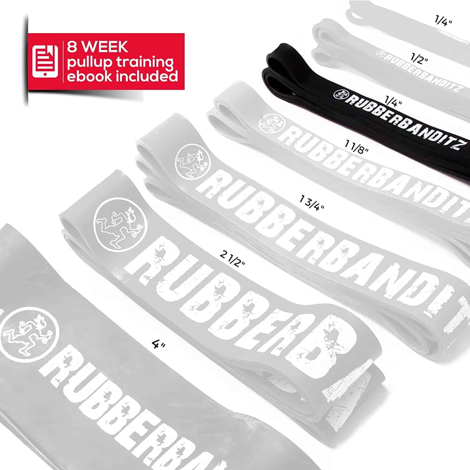 Banda de resistencia para asistir en dominadas - Imagen 4