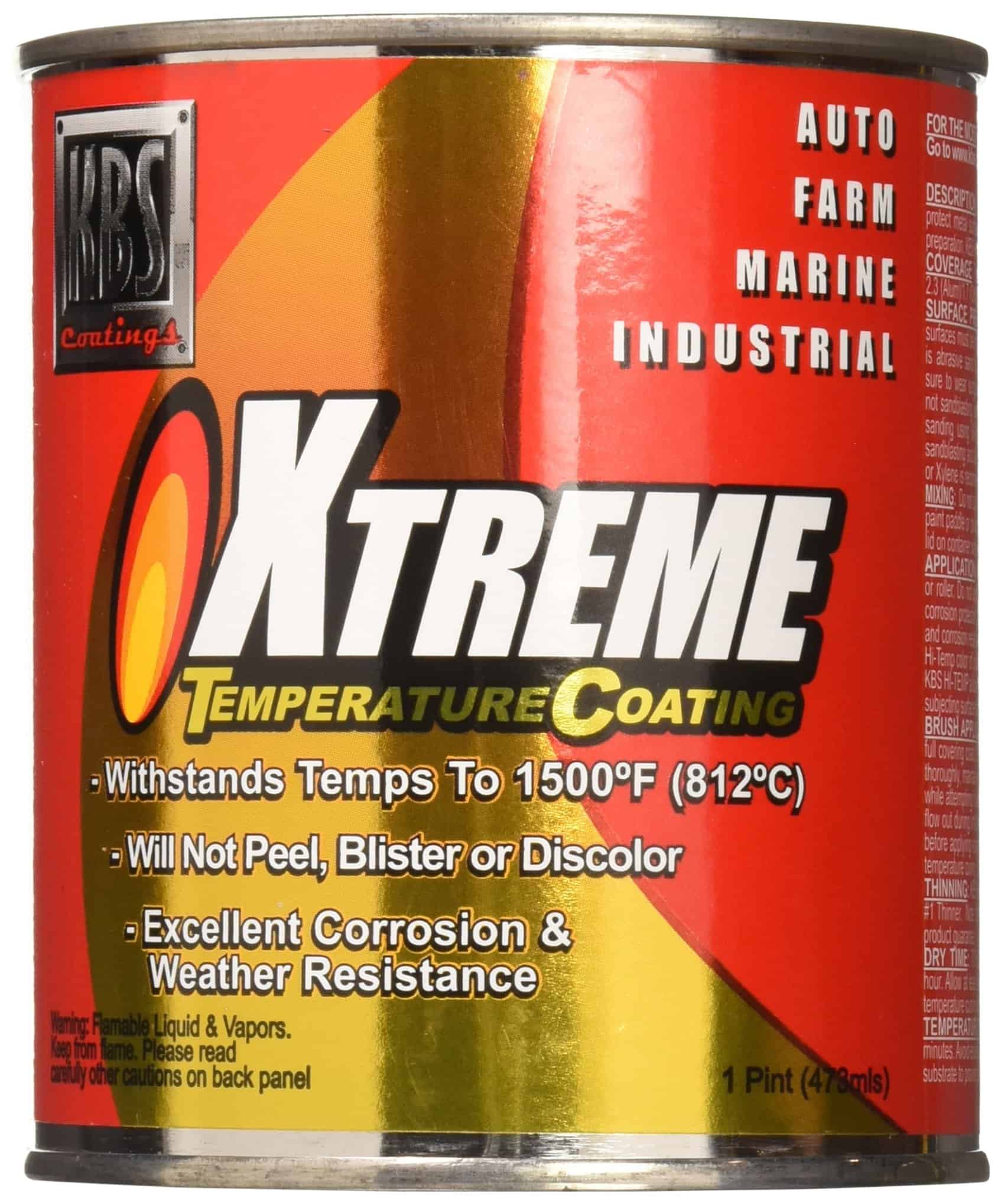 KBS Coatings 65310 Recubrimiento de Alta Temperatura Xtreme