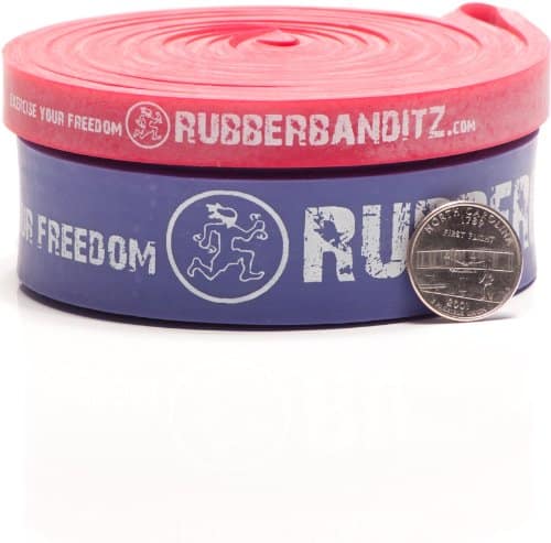 Conjunto de Bandas de Resistencia -Rojo y Morado