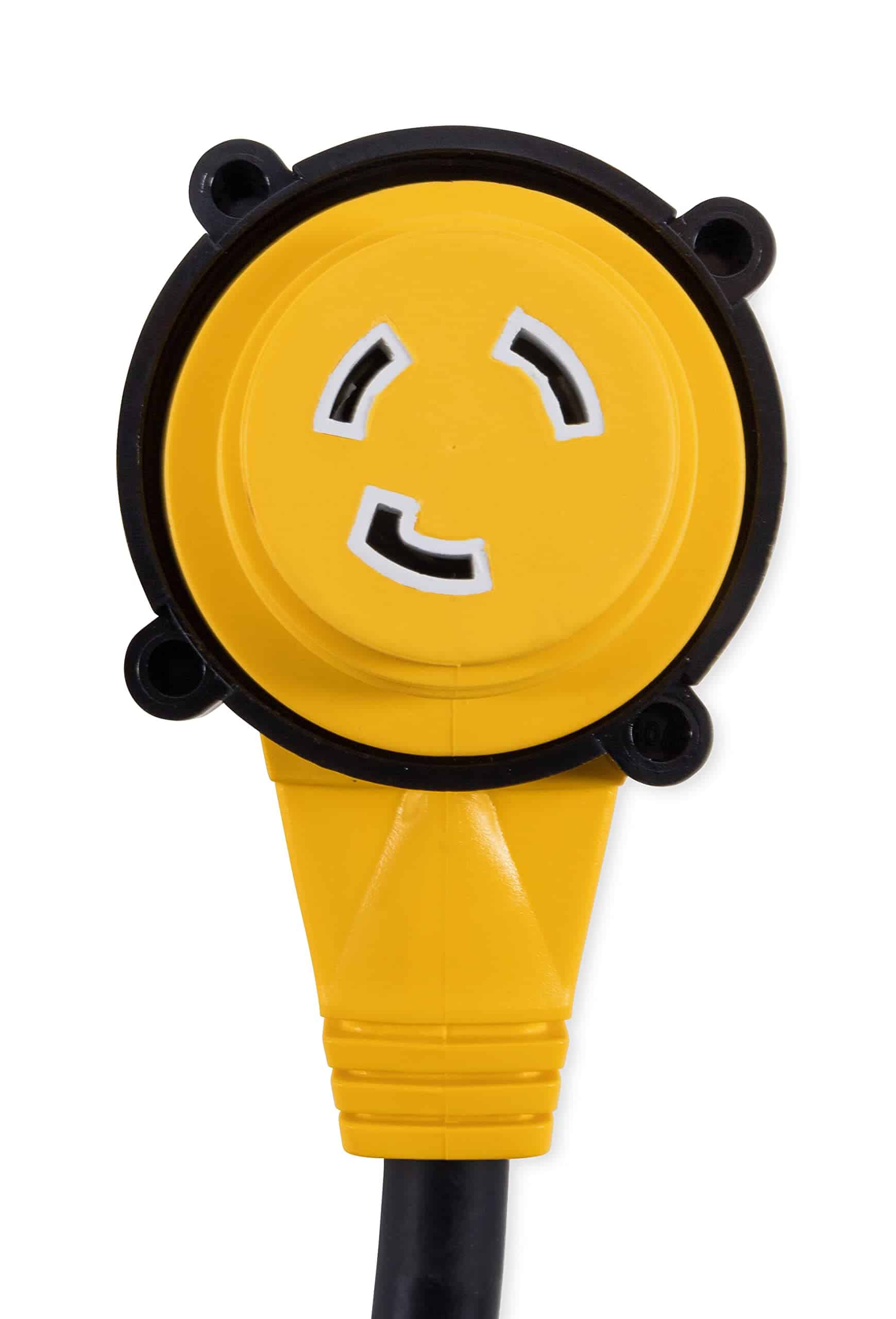 Adaptador de energía Camco 55522 18" 30 AMP estándar macho - Imagen 4