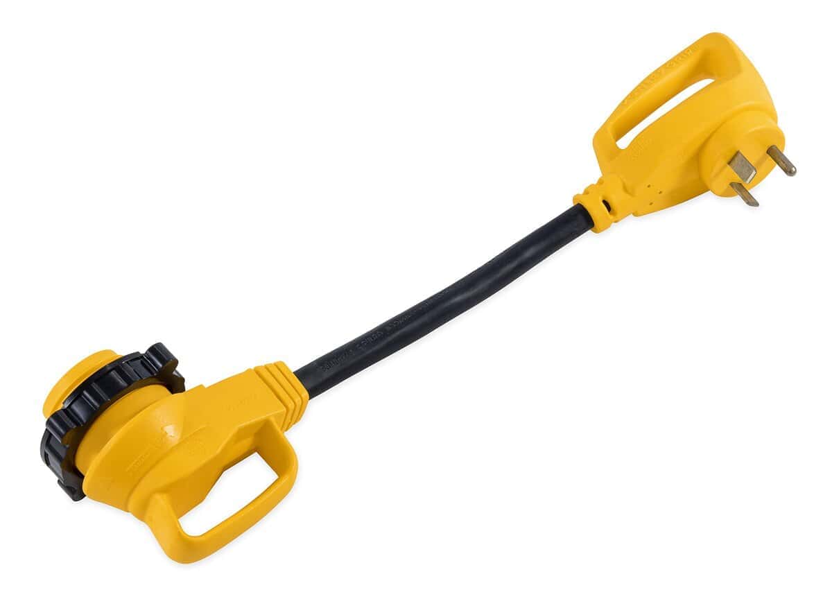 Adaptador de energía Camco 55522 18" 30 AMP estándar macho