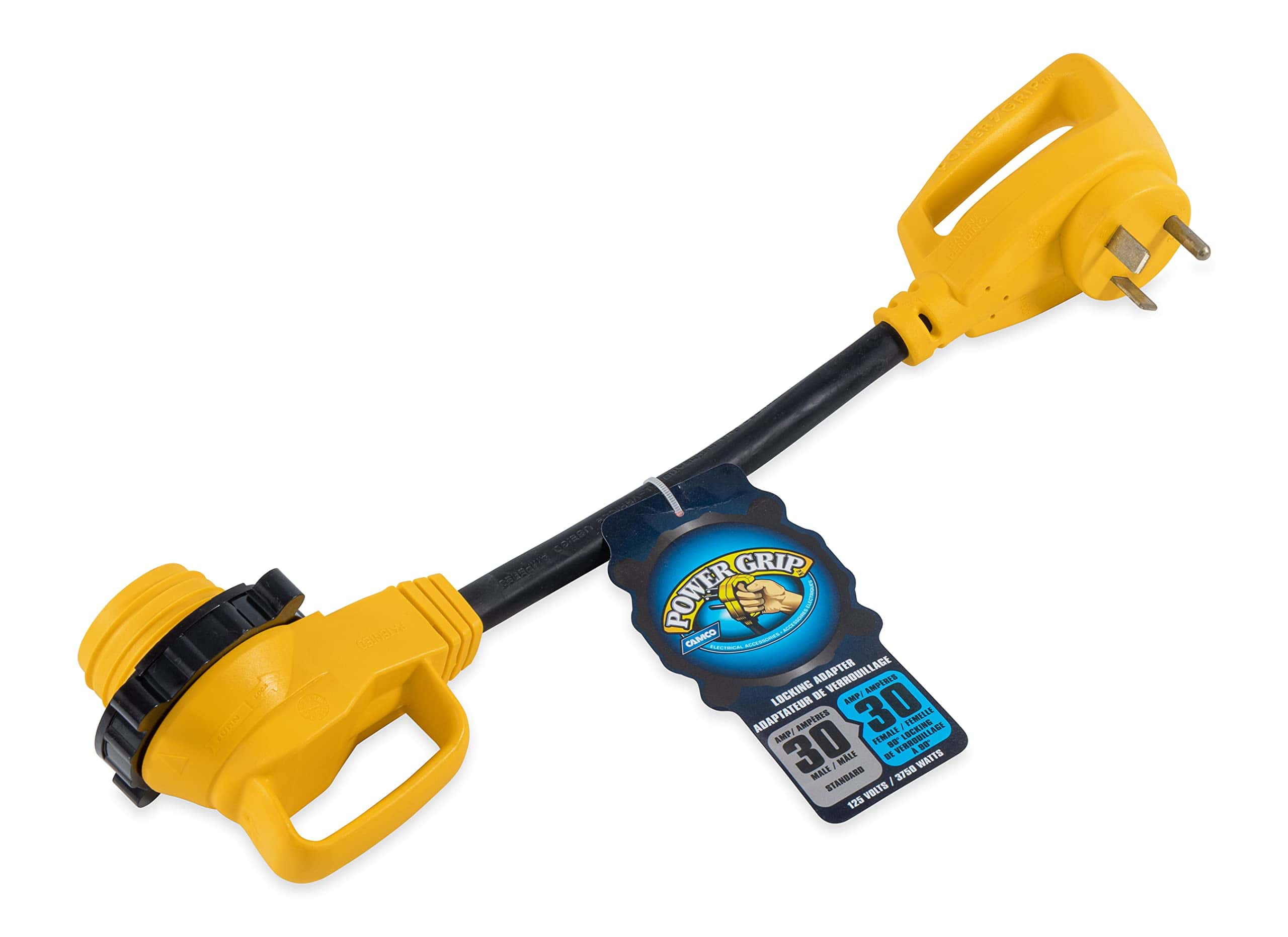Adaptador de energía Camco 55522 18" 30 AMP estándar macho - Imagen 7