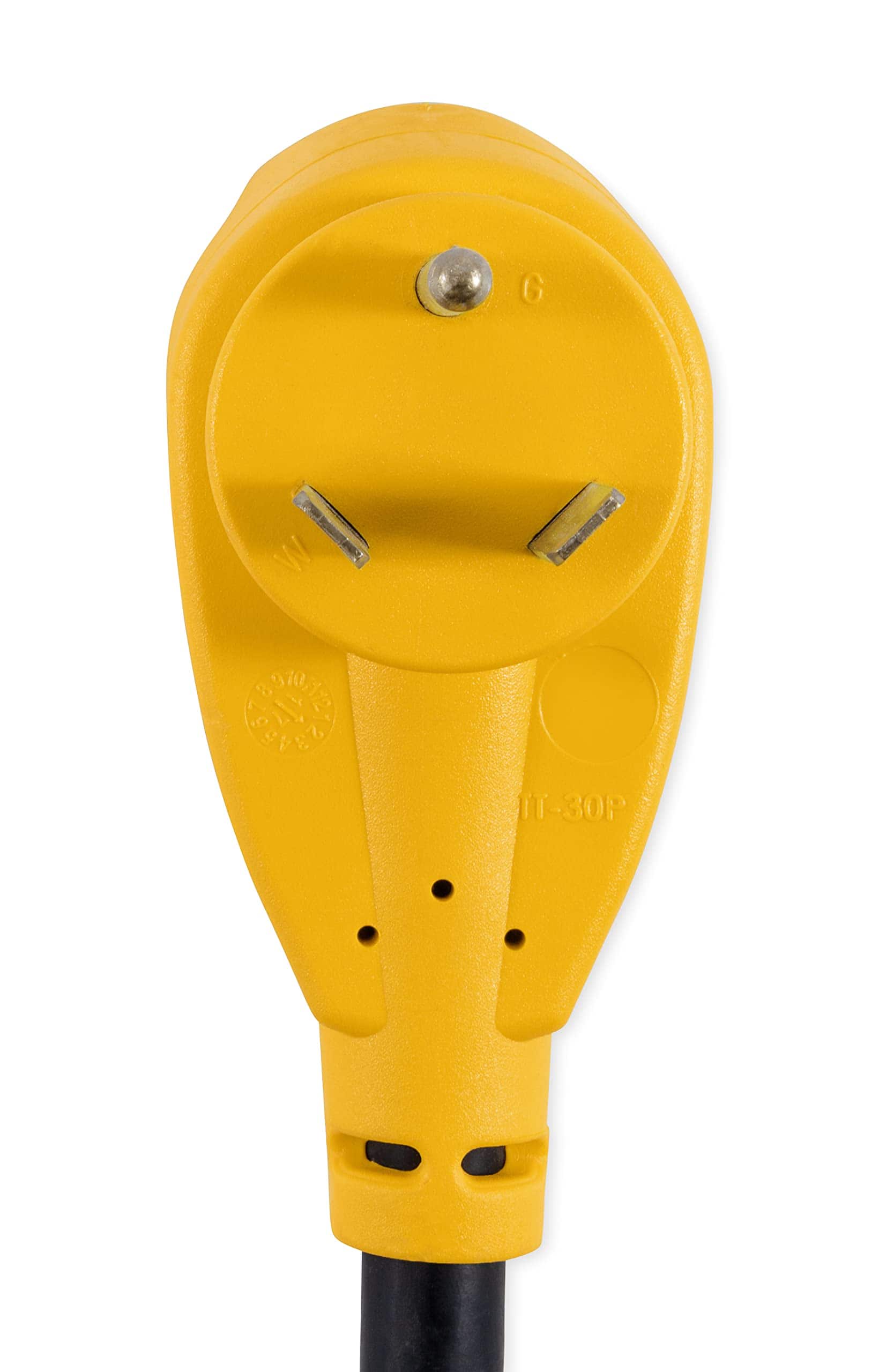 Adaptador de energía Camco 55522 18" 30 AMP estándar macho - Imagen 5