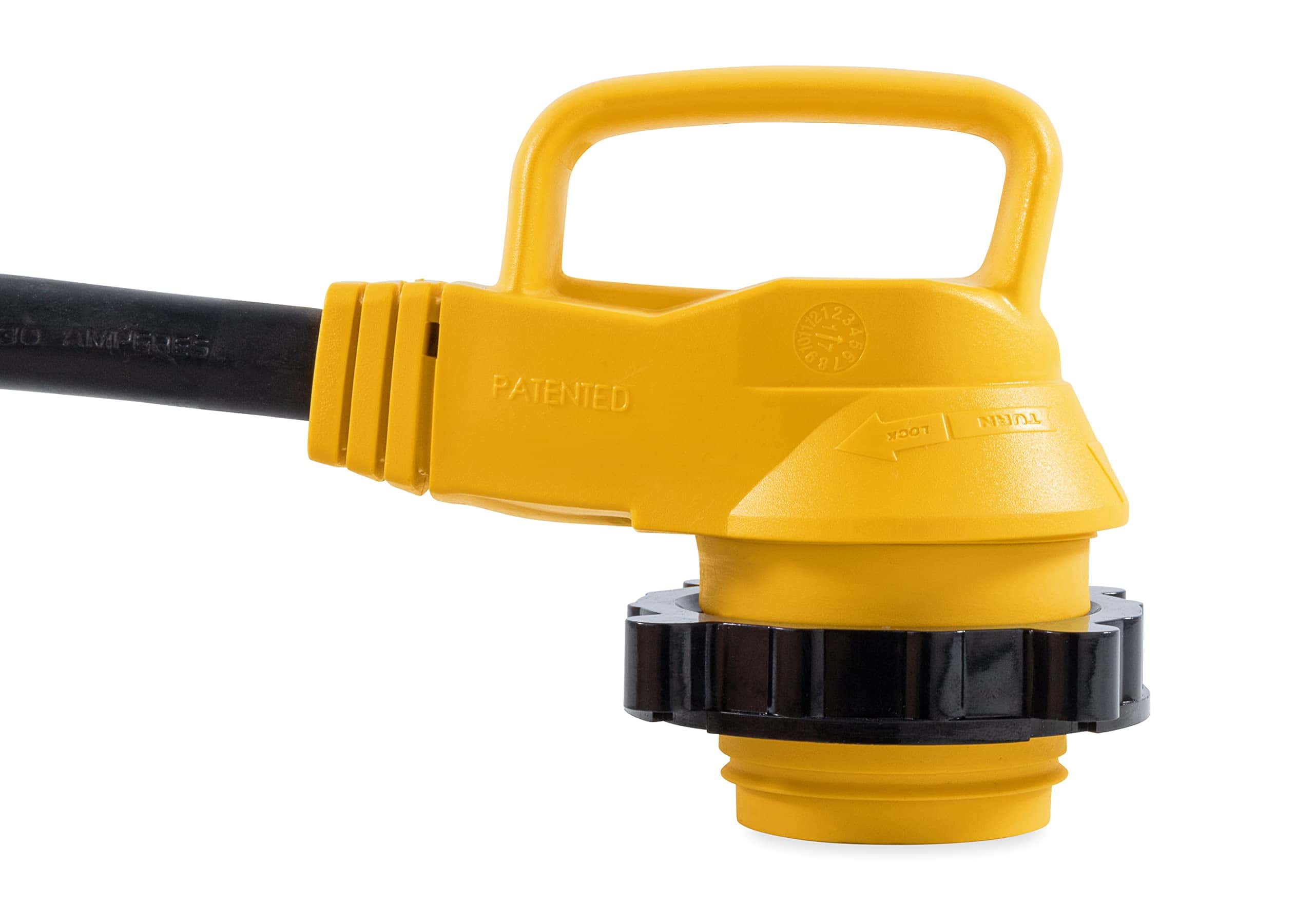 Adaptador de energía Camco 55522 18" 30 AMP estándar macho - Imagen 3