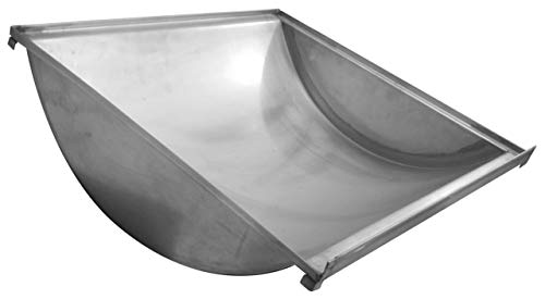 Music City Metals 99581 Placa de Calor de Acero Inoxidable