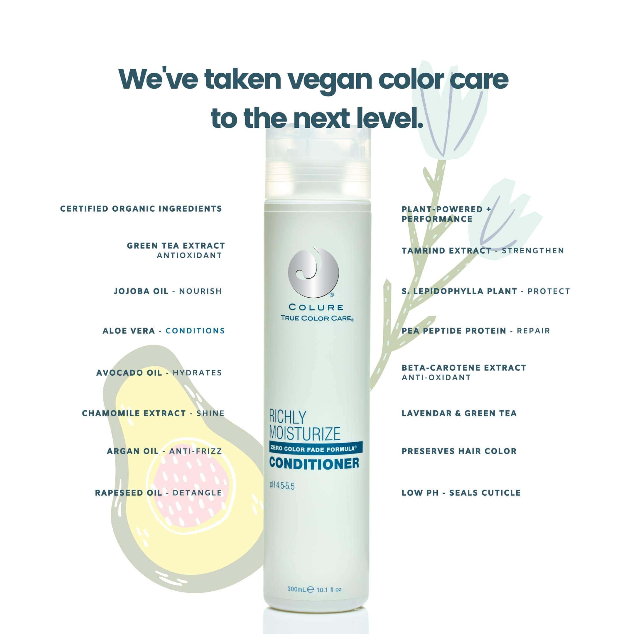 Acondicionador COLURE Richly Moisturize rehidratante - Imagen 4