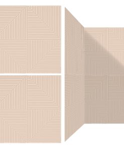 Panel Acústico Autoadhesivo Art3d de 6 Piezas para