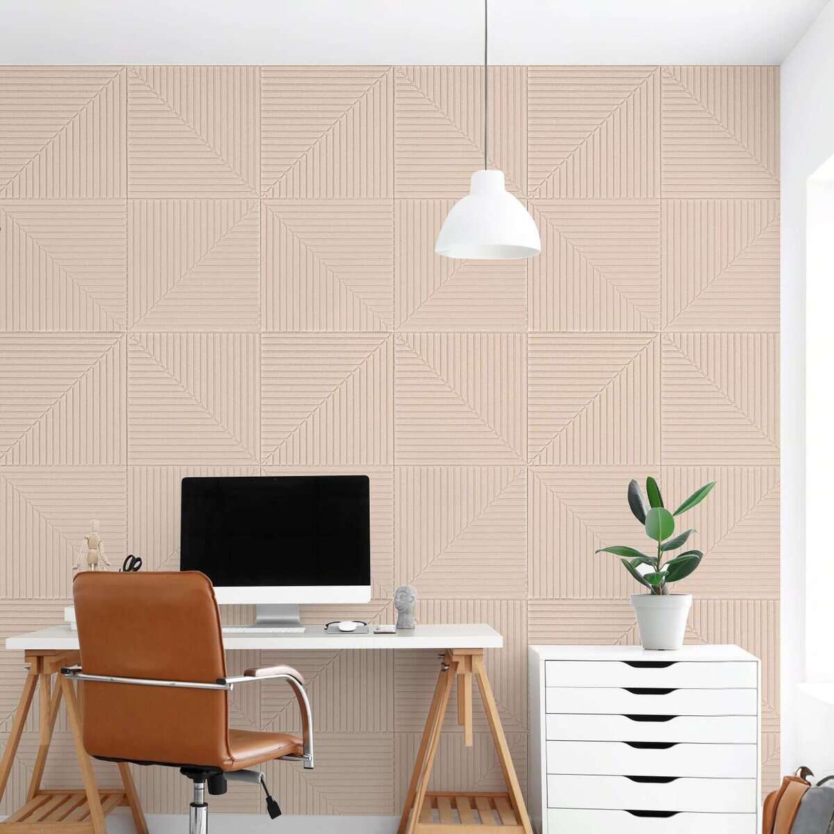 Panel Acústico Autoadhesivo Art3d de 6 Piezas para - Imagen 4