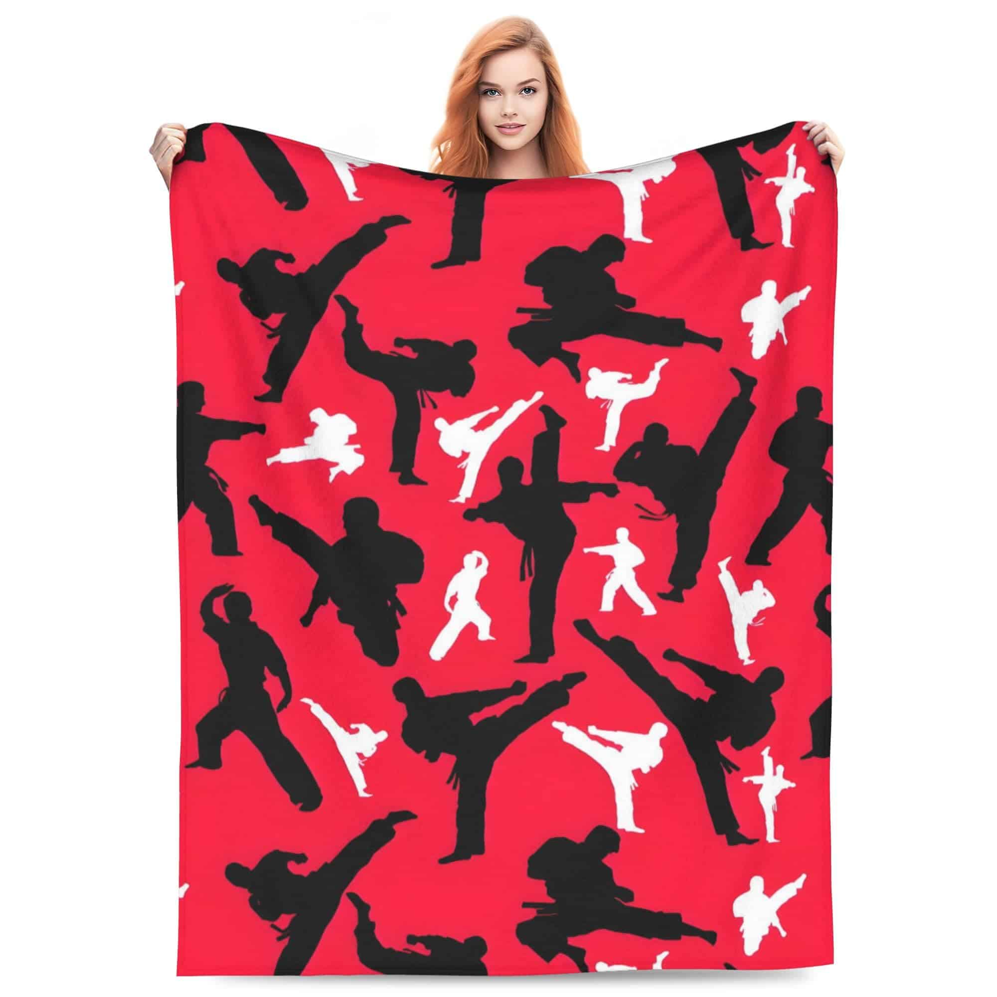 Manta de Colores de Artes Marciales Karate para Niños y