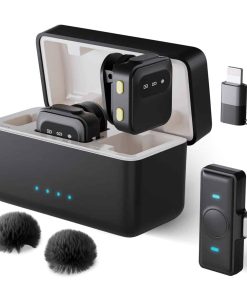 Micrófono inalámbrico de solapa RGBlink compatible con