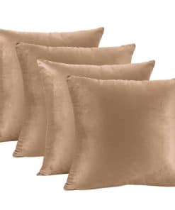 Insertos de Almohadas LANE LINEN Pack de 4-18 x 18 Pulgadas