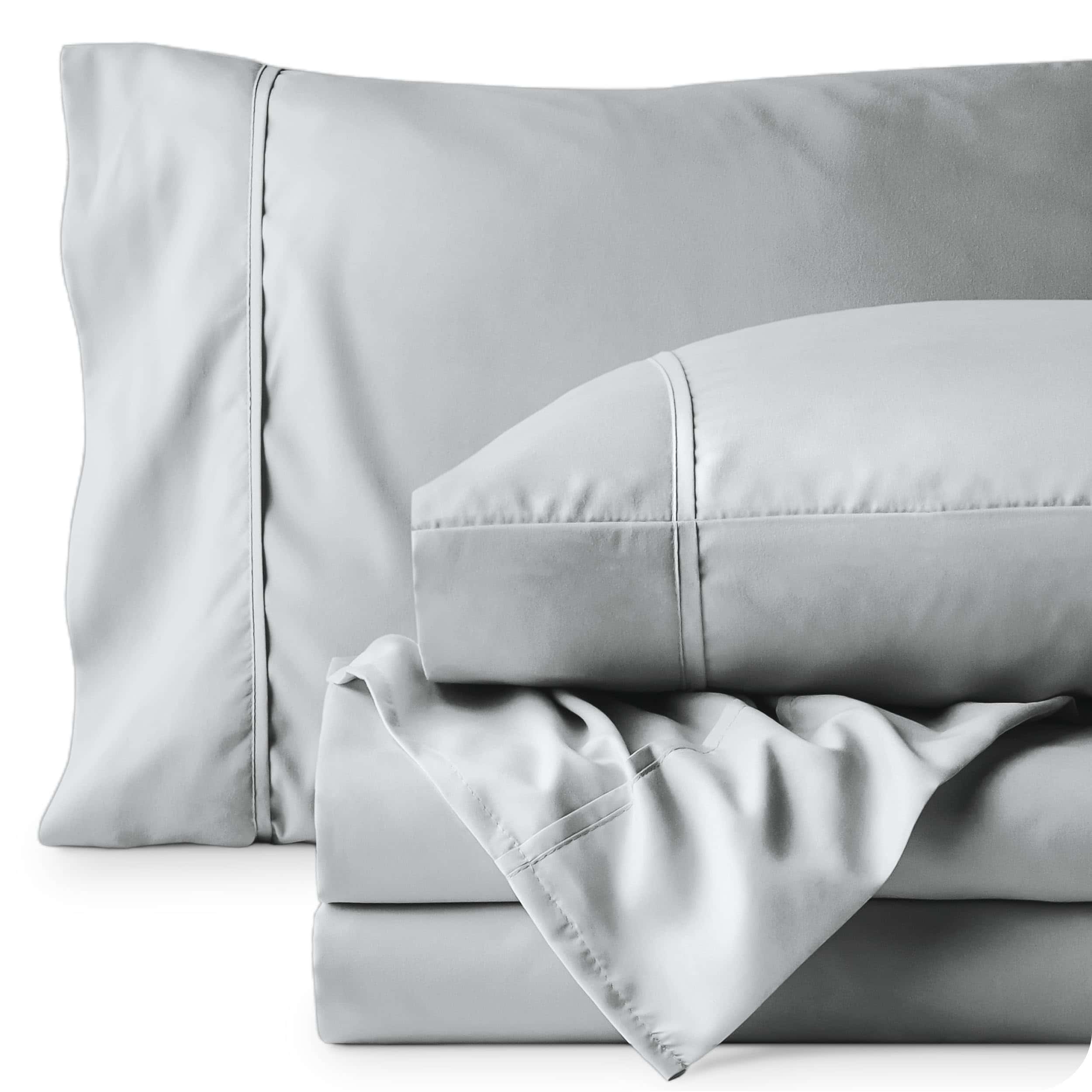 Juego de sábanas Twin XL Bare Home - -Gris Francés - Imagen 10