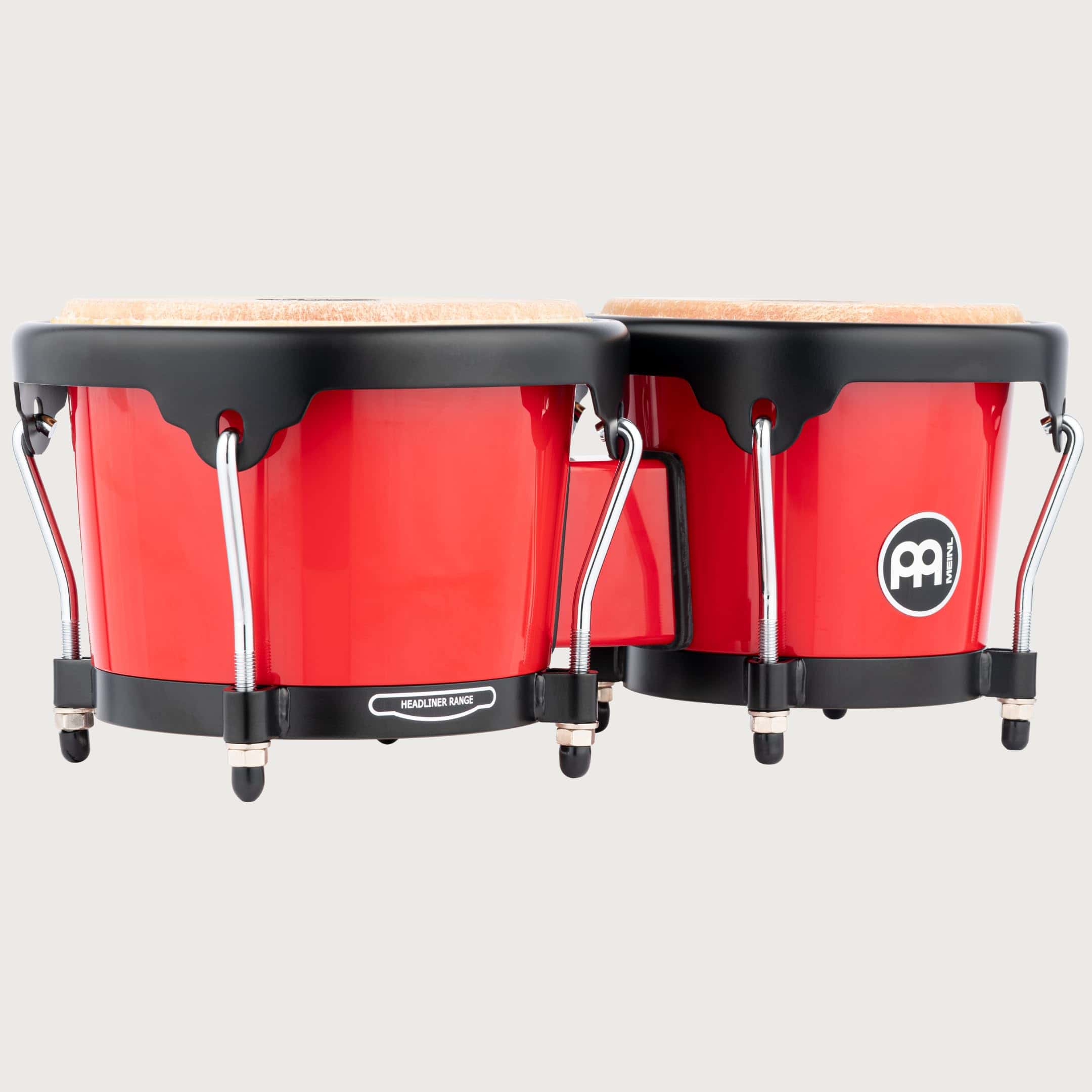 Meinl Percusión Bongos con Bolsa y Llave de -Rojo - Imagen 10