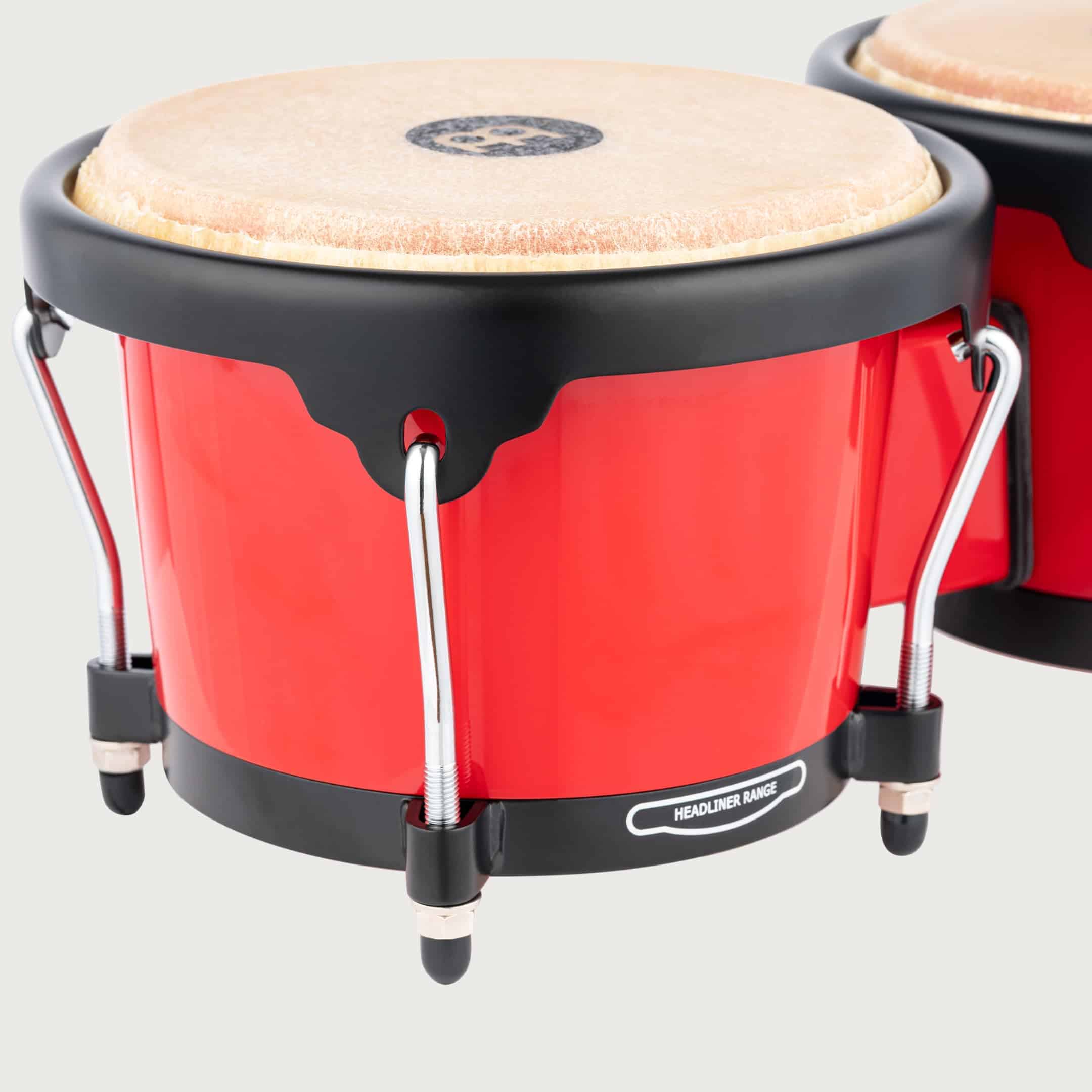 Meinl Percusión Bongos con Bolsa y Llave de -Rojo - Imagen 7