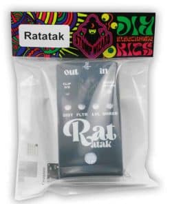 Kit Ratatak - Pedal de distorsión DIY para guitarra (Diodos