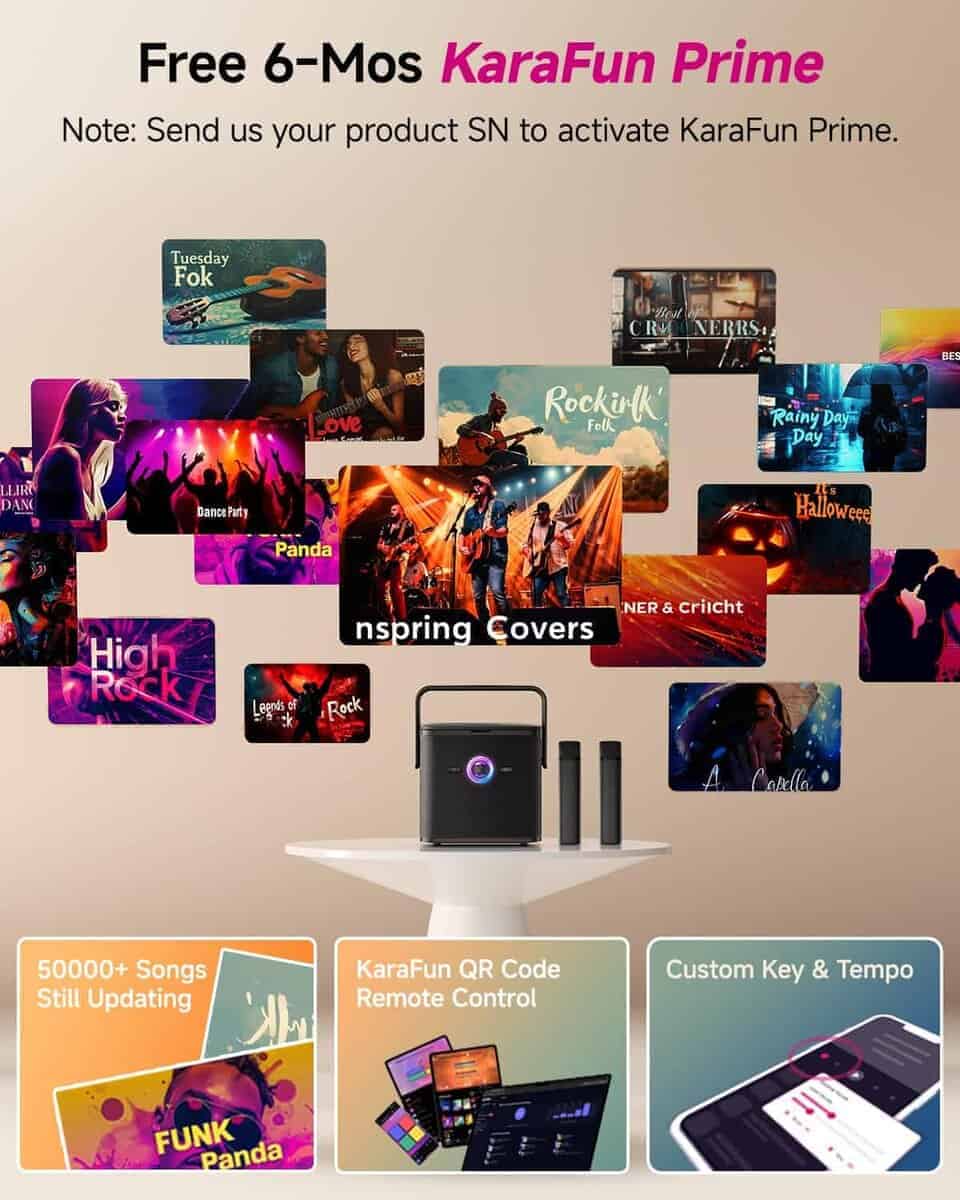 Máquina de Karaoke Ikarao S3, con Pantalla de Letras para - Imagen 6