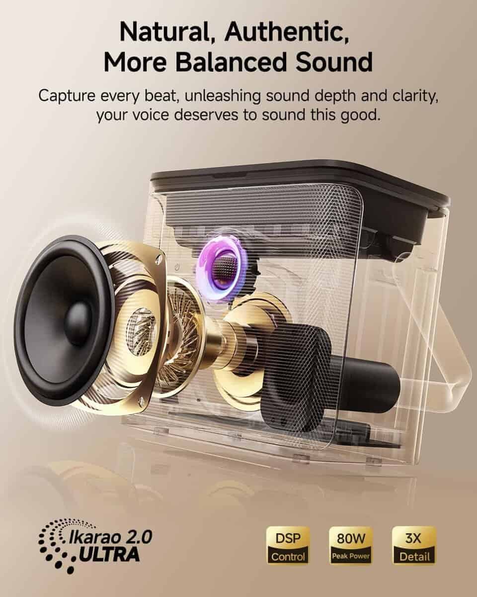 Máquina de Karaoke Ikarao S3, con Pantalla de Letras para - Imagen 7