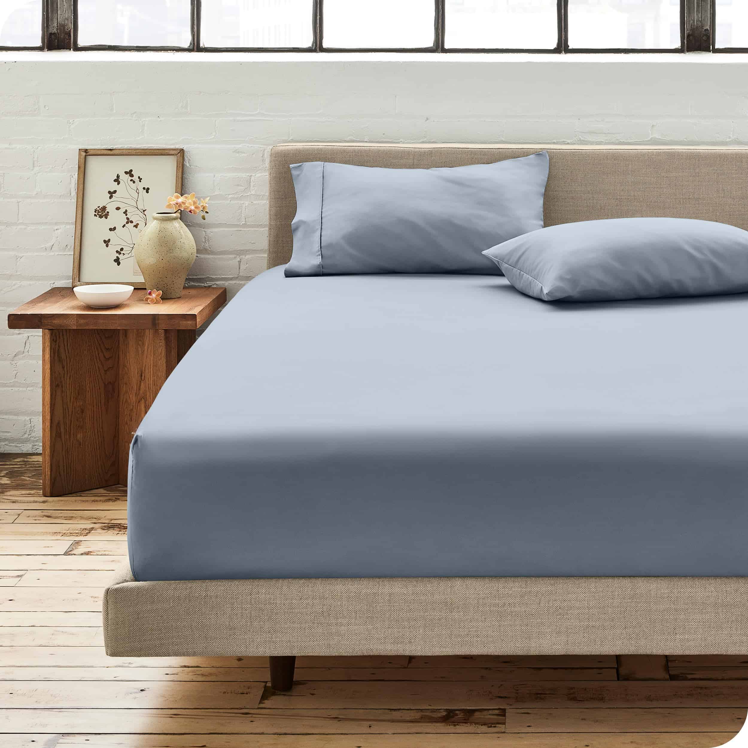 Sábana Ajustable Individual 100% Algodón Orgánico de Bare