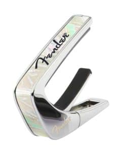 Thalia Guitar Capo - Licencia Oficial -Blanco Nácar con Logo