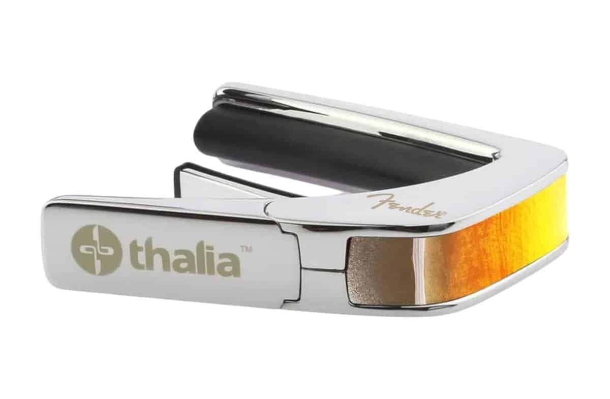 Capo de Guitarra Thalia - Licencia Oficial -Sunburst con Log - Imagen 3
