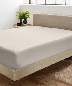 Sábana Ajustable 100% Algodón Orgánico Bare Home - Sábana