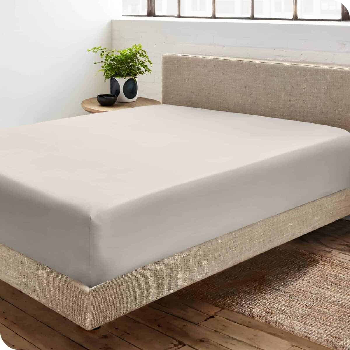 Sábana Ajustable 100% Algodón Orgánico Bare Home - Sábana