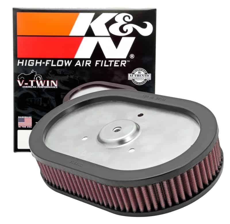 Filtro de aire del motor K&N: Alto -Negro - Imagen 4