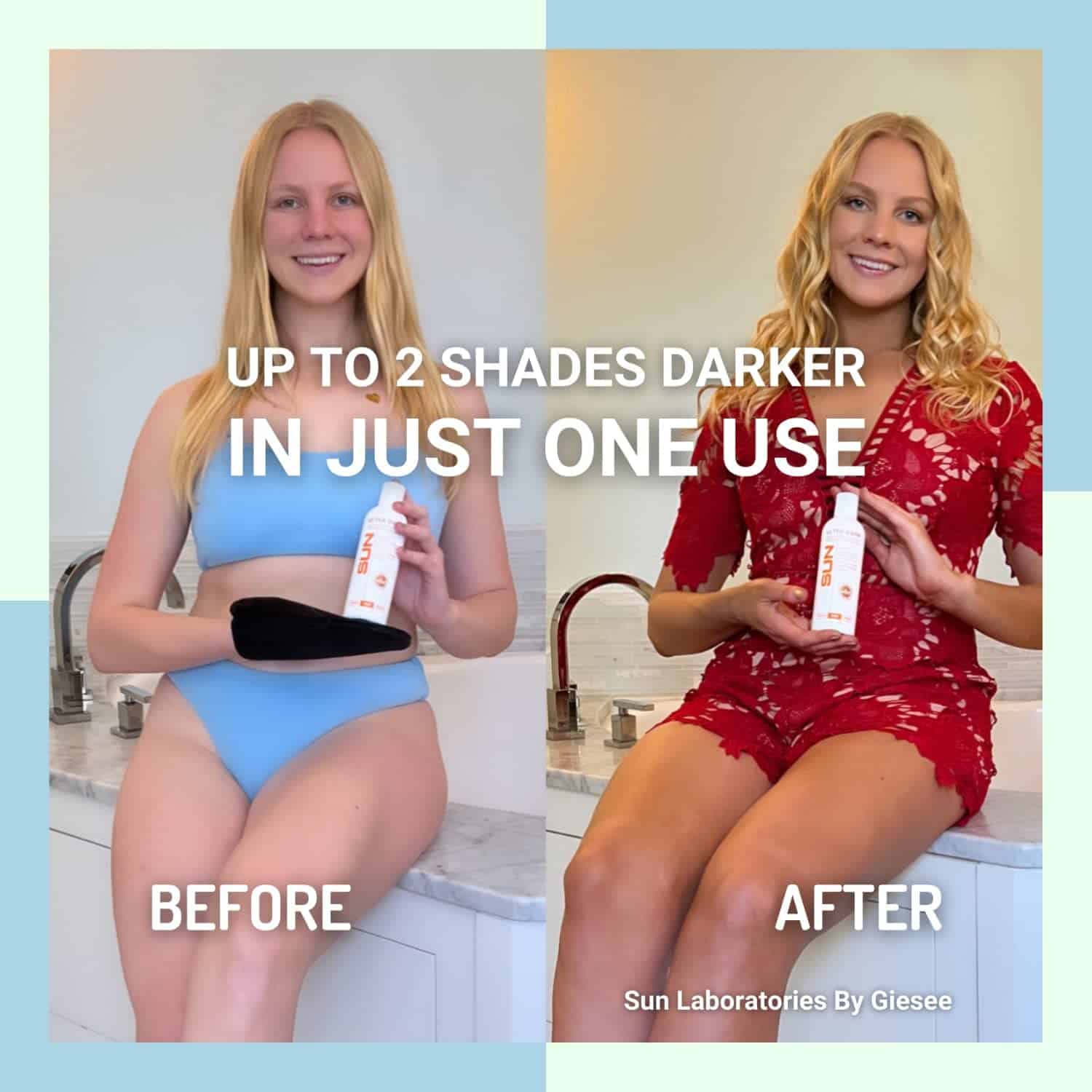 Sun Laboratories By Giesee Loción Autobronceadora, - Imagen 7